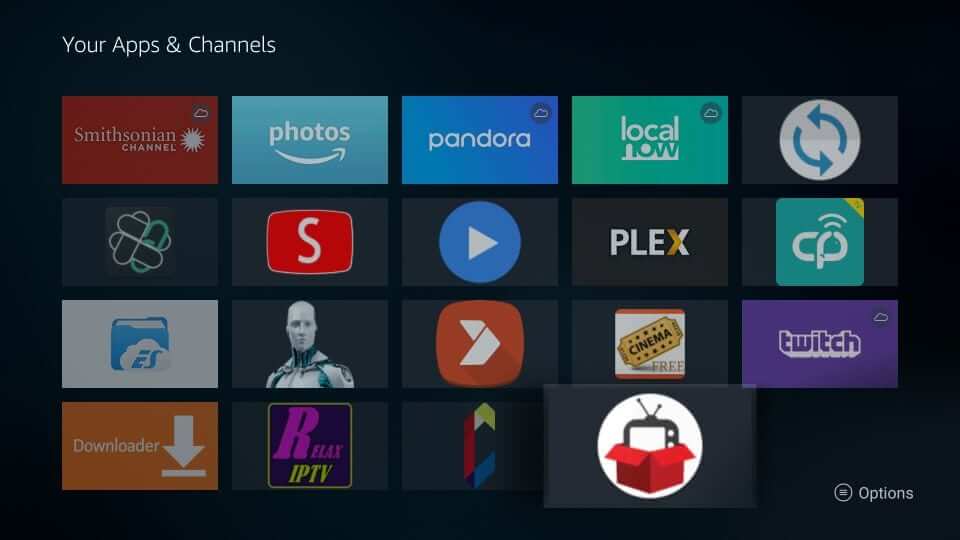 Select Redbox TV