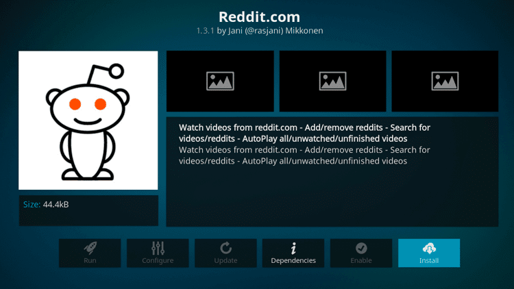 Install Reddit on Firestick