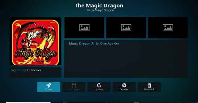Magic Dragon Kodi Addon 