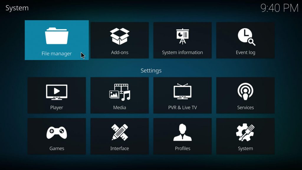 File Manager - Kodi Solutions IPTV
