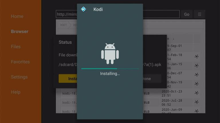 Installing - Downgrade Kodi 19 to Kodi 18