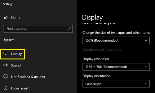 Change display resolution - Screen Mirror Firestick