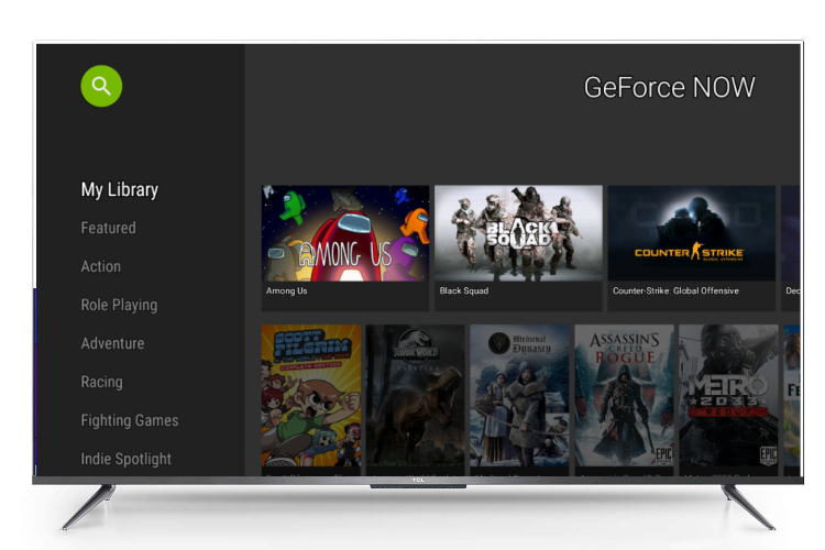 GeForce NOW on Android TV