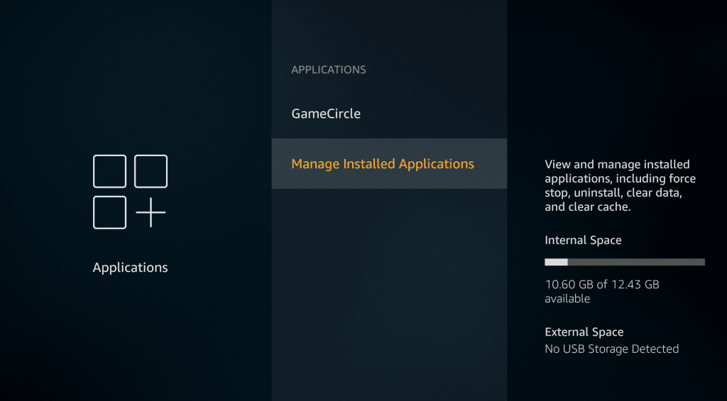 Manage Installed Applications