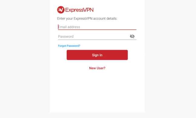 sign in with your account details