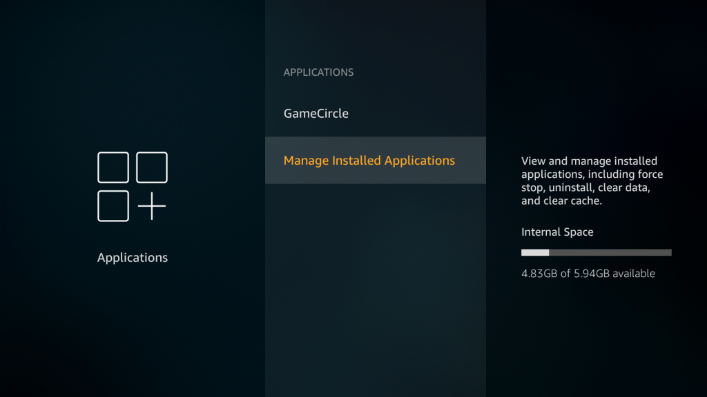 Manage Installed Applications