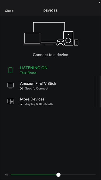 Select your Firestick device