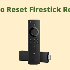 How to Reset an Amazon FireStick Remote [2022]