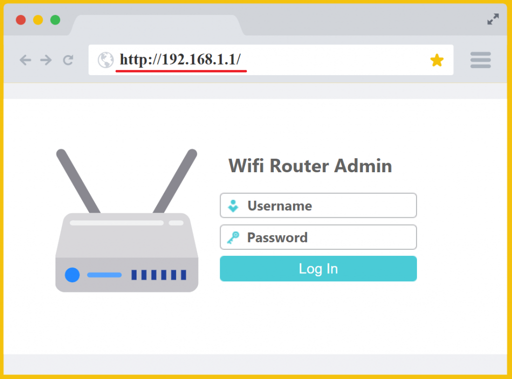 open router's admin panel to find MAC address on Firestick