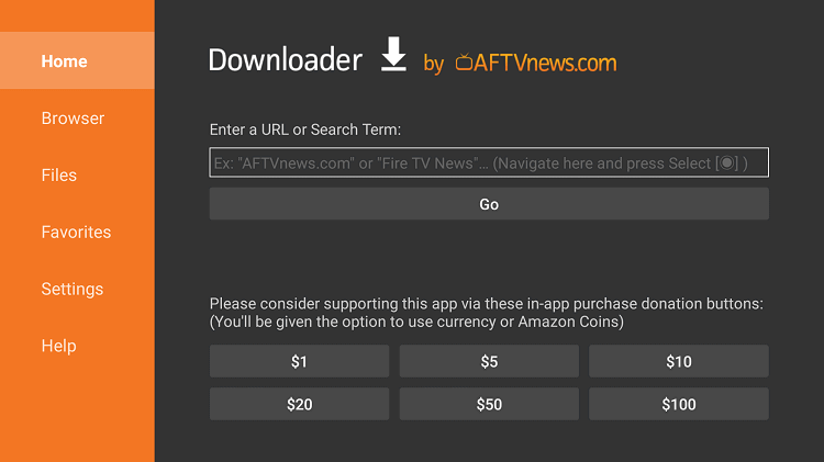 Type the download link of the Syncler apk