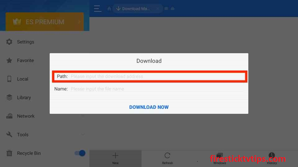 click the Download Now option