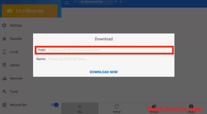 Enter the Download link of the AnimeDLR apk