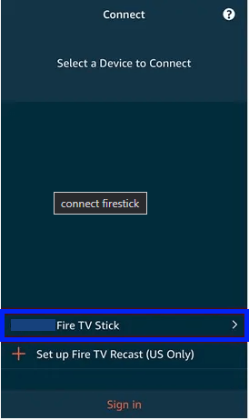 Select your Television. How to Setup Firestick without Remote.